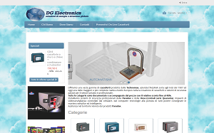 Il sito online di DG ELECTRONICS