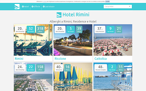 Il sito online di Hotel Rimini