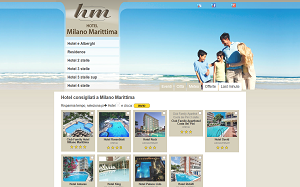 Il sito online di Hotel Milano Marittima online
