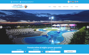 Il sito online di Villaggio Camping Adria