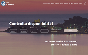 Il sito online di Hotel Il Telamonio