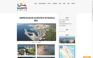 Il sito online di Salento Camping