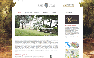 Il sito online di Villa Galli