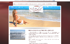 Il sito online di Hotel Amalfi Rimini