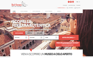 Il sito online di Visit Ferrara