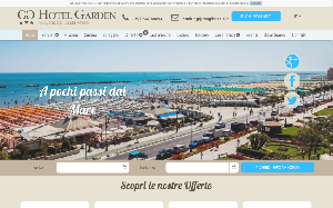Il sito online di Hotel Garden Cesenatico