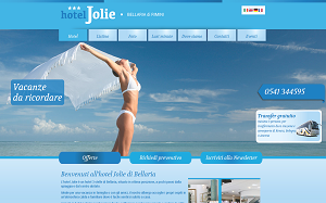 Il sito online di Hotel Jolie Bellaria