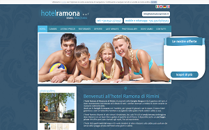 Il sito online di Hotel Ramona Rivazzurra Rimini