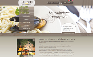 Il sito online di Hotel Trio D'oro