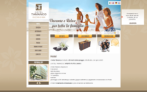 Il sito online di Hotel Tamanco Rimini