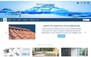 Il sito online di First Corporation