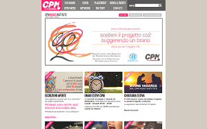 Il sito online di CPM