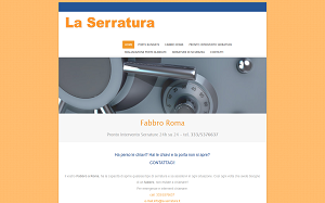 Il sito online di La Serratura