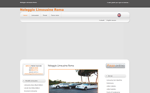 Il sito online di Noleggio Limousine a Roma