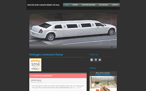 Il sito online di Limousine Roma Noleggio