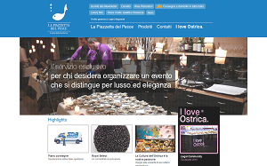 Il sito online di La Piazzetta del pesce