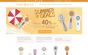 Visita lo shopping online di Clarisonic