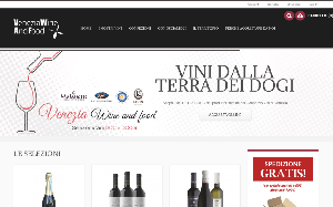 Il sito online di Shop Venezia wine and food