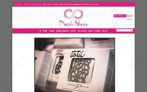 Il sito online di Nina's shoes