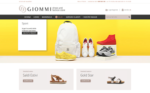 Il sito online di Giommi fashion store
