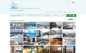 Il sito online di Rio Luxury Apartments