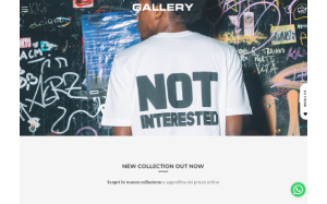 Visita lo shopping online di Gallery Project