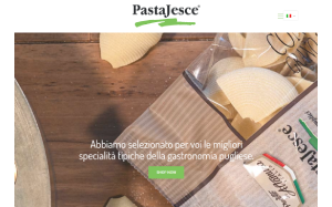Il sito online di Pasta Jesce Apulia