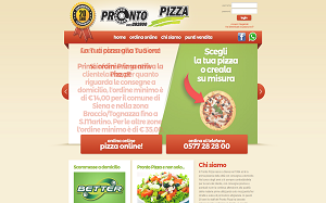 Visita lo shopping online di Pronto Pizza Siena