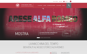 Il sito online di Museo Alfa Romeo