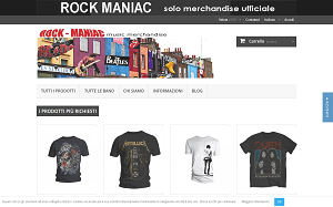 Il sito online di Rock Maniac