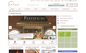 Il sito online di Eataly Piacenza