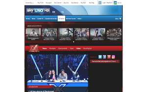 Il sito online di X Factor