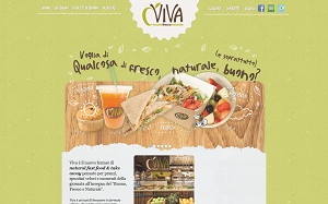 Il sito online di Viva fast food