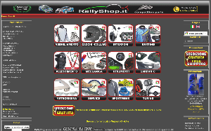 Il sito online di RallyShop