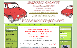 Il sito online di Emporio Bigatti