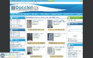 Il sito online di DocciaBox