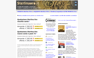 Visita lo shopping online di Sterlinaoro