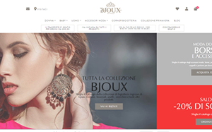Il sito online di Bjoux