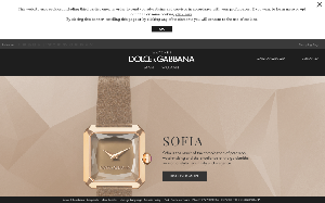 Il sito online di Dolce & Gabbana Watches