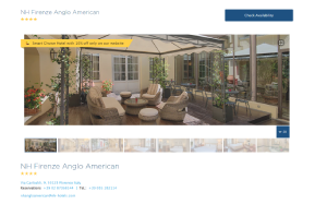 Il sito online di Hotel NH Firenze Anglo American