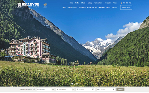 Il sito online di Hotel Bellevue
