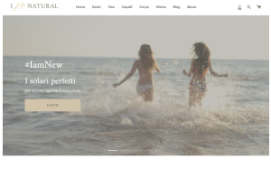 Il sito online di IamNatural
