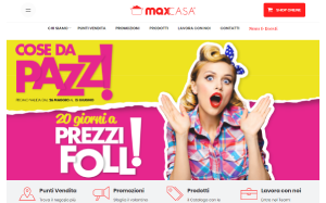 Visita lo shopping online di MaxCasa