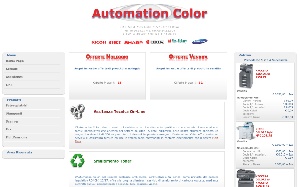 Il sito online di Automation Color
