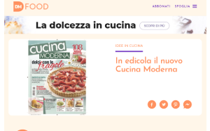 Il sito online di Cucina Moderna