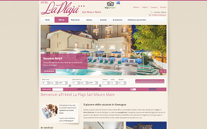 Il sito online di Hotel la Plaja San Mauro Mare