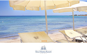 Il sito online di Hotel Riva Marina Resort