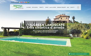 Il sito online di Italgreen Landscape