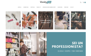 Il sito online di VanityStock