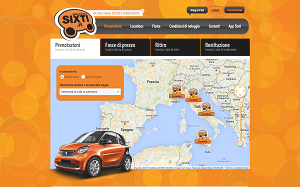 Visita lo shopping online di Sixti Noleggio Auto